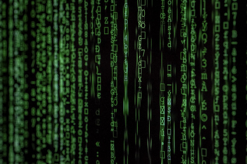 Code Matrix symbolisant la cybersécurité
